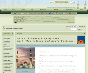 makesalah.org: Turn To Islam islamic videos books - Step By Step Guide How to Pray
These are Islamic Wesbite Pages for Muslims and Other People to talk about Religion Islam islamic video