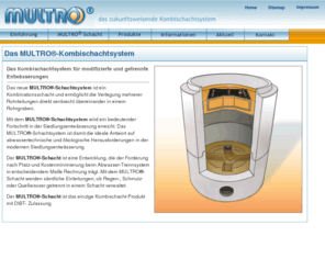 multro.com: MULTRO®- das zukunftsweisende Schachtsystem
Produktinformation: MULTRO-Schacht - das zukunftsweisende Kombischachtsystem