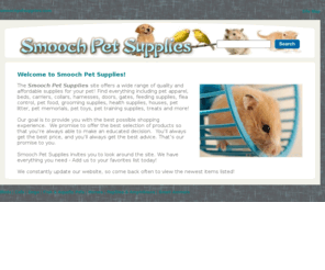 smoochpetsupplies.com: Smooch Pet Supplies
Smooch Pet Supplies