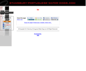 stansbury-portuguese-water-dogs.com: Stansbury Portuguese Water Dogs
Stansbury Portuguese Water Dogs are marvelous companions with great intelligence and enchanting...