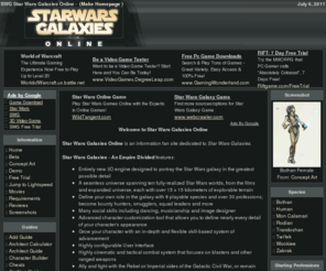 starwarsgalaxiesonline.com: SWG Star Wars Galaxies Online
SWG Star Wars Galaxies Online