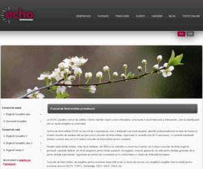 theecho.ro: Cursuri de limbi străine şi traduceri - Echo
 Echo - the school of languages! Şcoala noastră oferă cursuri de limbi străine şi traduceri pentru toate limbile