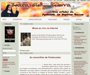 elenaguerra.com: .::: Beata Elena Guerra :::. site oficial
Site oficial da Beata Elena Guerra