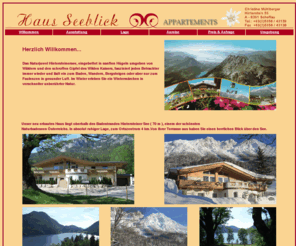 haus-seeblick.info: Haus Seeblick Appartements in Scheffau am Wilden Kaiser Tirol Österreich Austria
Ferienwohnungen - Appartements in Scheffau am Wilden Kaiser