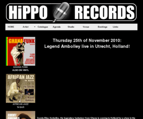 hipporecords.nl: HiPPO RECORDS - News of the World of Music
Hippo Records Studio