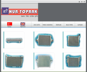 nurtoprak.com: NurToprak Intercooler Radyatör San. Tic. Ltd. Şti.
