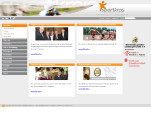 sportkreis-sha.de: Sportkreis Schwäbisch Hall
Homepage Sportkreis Schwäbisch Hall