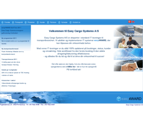 easycargosystems.dk: IT-løsninger til Transportbranchen - Easy Cargo Systems A/S
Easy Cargo Systems A/S leverer de bedste IT-løsninger til Transportbranchen. Easy Cargo Systems har IT-systemer til alle typer transportvirksomheder.