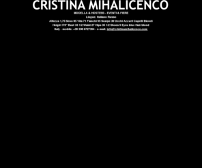 mihalicenco.com: Cristina Mihalicenco - Official Web Site!
Cristina Mihalicenco - New Model & Hostess 2008.