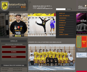 balatonfuredikc.hu: • BALATONFÜREDI KSE Balatonfüred •  Balatonfüredi Kézilabda Sport Egyesület
BALATONI KC Balatonfüredi kézilabda club weblapja