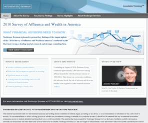 investablethinking.net: Neuberger Berman | Asset management solutions for individuals, institutions and financial professionals
With a heritage dating from 1939, Neuberger Berman is an independent asset management firm with a range of investment capabilities for individuals and institutions.