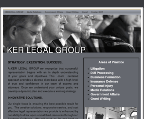 kerlegalgroup.com: KER Legal Group - Keith E. Rodenhuis, Esq.
KER Legal Group,  Founding Partner Keith E. Rodenhuis.  Costa Mesa law firm with a network of lawyers and attorneys specializing in civil litigation and DUI processing.