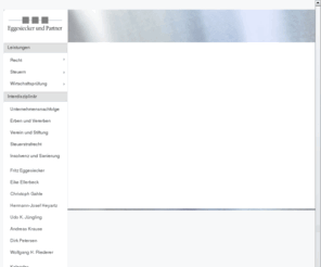 eggesiecker.com: Eggesiecker und Partner - Eggesiecker und Partner
Rechtsanwälte, Steuerberater, Wirtschaftsprüfer – in Köln und Elsdorf