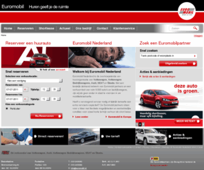 euromobil.mobi: Euromobil | Auto huren? Huur online. Zakelijke en particuliere verhuur.
Reserveer nu uw huurauto bij Euromobil. De plek om uw Volkswagen, Audi, Seat of Skoda te huren.  Zakelijk en particuliere autoverhuur. De huur van een auto was nooit zo makkelijk.