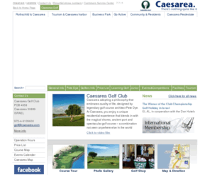 caesareagolf.com: Caesarea Development Corporation - Caesarea Golf
