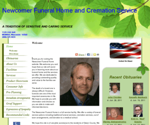 newcomerfuneralhome.net: Newcomer Funeral Home and Cremation Service : MONROE, Wisconsin (WI)
Newcomer Funeral Home and Cremation Service : A TRADITION OF SENSITIVE AND CARING SERVICE