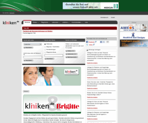 umdns.de: www.kliniken.de Startseite, Kliniken, Krankenhäuser, Altenheime, Altenwohnheime, Seniorenheime, Betreutes Wohnen, Schönheitskliniken, Rehakliniken, Rehabilitationskliniken, Mutter Kind Kuren
