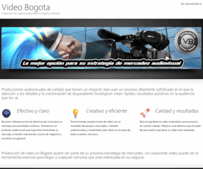 videobogota.com: Video Bogota | Producción de material audiovisual en Bogota, Colombia
Video Bogota es la mejor opción para su estrategia de mercadeo audiovisual, hacemos vídeos corporativos que producen resultados