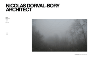 nicolasdorvalbory.com: Nicolas Dorval Bory  - Architect
Nicolas Dorval Bory french architect