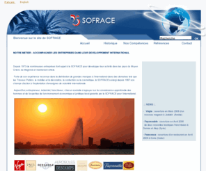 sofrace.com: Bienvenue sur le site de SOFRACE
franchise export concept accueil Sofrace