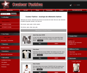 couleur-fashion.com: COULEUR FASHION
Couleur Fashion : vetements pour homme, vetements pour femme, de qualité à prix discount.