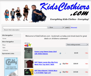 kidsclothiers.com: KidsClothiers.com - Clothing for Kids and Babies
The Internets best selection of Childrens apparel. 