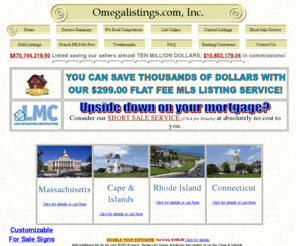 omegalistings.net: Omegalistings.com, Inc.
MLS Flat Fee Listing Service