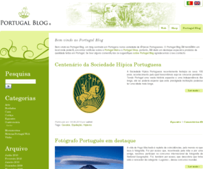 portugalblogue.com: Portugal Blog.com | Blogue com notícias de Portugal
O Portugal Blog apresenta as notícias da Portugal Web e da Portugal Shop. Este blog põe em destaque os produtos tradicionais Portugueses.