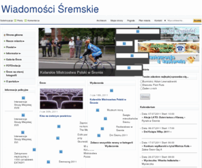 srem.org.pl: Wiadomości Śremskie
Wiadomości Śremskie - Nasze Miasto Śrem