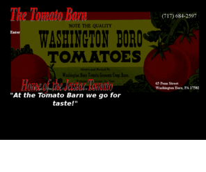 tomatobarn.com: The Tomato Barn index page
No information was found