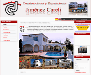 construccionesjimenez.com: Construcciones y Reparaciones Jiménez Careli - Inicio
Construcciones y Reparaciones Jimenez Careli, empresa constructora en la Costa Blanca.