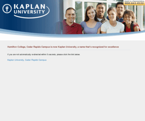 hamilton-cr.com: Hamilton College is now Kaplan University
Page Description goes here