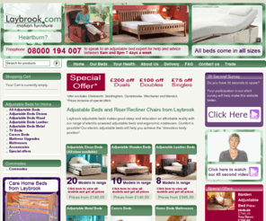 laybrook.com: Electric Adjustable Beds From Adjustable Bed Specialists Laybrook
Largest range of electric adjustable beds in the UK, all in stock. From £399, 7 day money back guarantee.