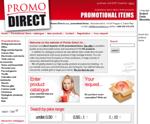 promodirect-europe.com: Promotional Items - Promotional Products - Promotional Gifts - Promo Direct
Promotional Products at Quality Logo Products. Your source for promotional items, imprinted promotional products, custom promotional products and imprinted promotional items.  Imprinted Corporate Gifts, and Tradeshow Giveaways.