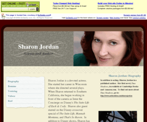 sharon-jordan.com: Sharon Jordan: Actress/Author
Sharon Jordan is Irene the Concierge on Disney's The Suite Life of Zack & Cody.  Sharon Jordan wrote mystery/suspence novel, Time Shadows.  Sharon Jordan improvs at  The Second City. Sharon Jordan hosts webisode, Mothers Against Canadian Terrorists