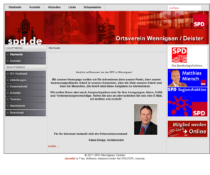 spd-wennigsen.de: SPD-Wennigsen/ Deister - Startseite
SPD-Ortsverein Wennigsen / Deister