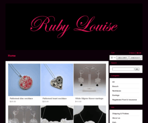 rubylouise.com: Ruby Louise Jewellery — Home
Welcome to Ruby Louise Jewellery