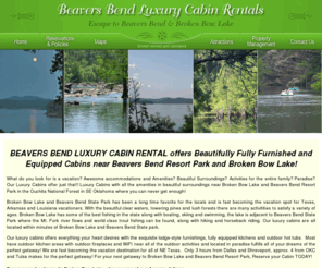 Brokenbowcabins4rent Com Beavers Bend Luxury Cabin Rental