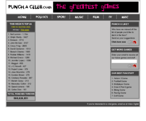 punchamate.com: Punch a Celeb.com - relieve your frustration by thumping celebs without being arrested
Punch a Celeb.com - Digital marketing agency Inbox Digital helps the country decide who should be the next prime minister