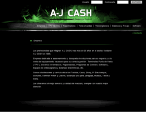 ajcash.com: A-J CASH -Registro y control-
