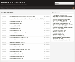 empregoseconcursos.com: Empregos e Concursos
Vagas de empregos e Concursos