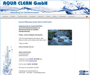 aquafoel.net: Aquaclean
Joomla! - dynamische Portal-Engine und Content-Management-System