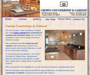 crowncabinetinc.com: cabinets | countertops | kitchen remodeling| countertop |custom cabinets | custom countertops
Countertops, cabinets, custom kitchen, custom cabinets, countertop, cabinet, Chicago Cabinets, Crown Point IN