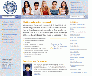 cuhsd.org: Campbell Union High School District - Home Page
