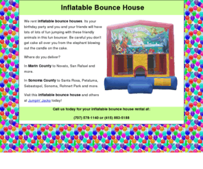 inflatable-bounce-house.com: inflatable bounce house in santa rosa and novato
inflatable bounce house deliver in santa rosa and novato