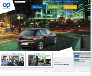 plasticomnium.fr: Plastic Omnium
Plastic Omnium : un des leaders européens dans la transformation des matières plastiques