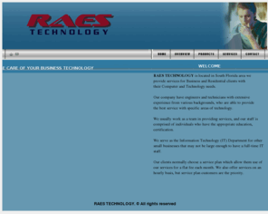 raestechnology.com: RAES TECHNOLOGY
A1 This is the official site of RAES Technology