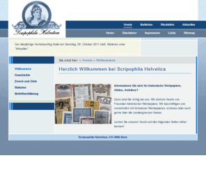 scripophila-helvetica.com: Scripophila Helvetica: Willkommen
Schweizer Verein der Sammler alter Wertpapiere