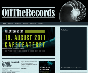 offtherecords.no: OffTheRecords » independent record label
independent record label