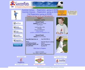 soccertotslongisland.com: index
SoccerTots® is a franchised child development program for kids ages 18 months to 6 years old